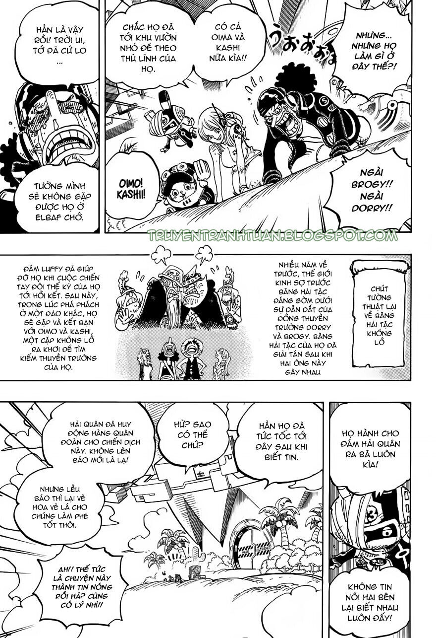 One Piece Chapter 1107 - Trang 4