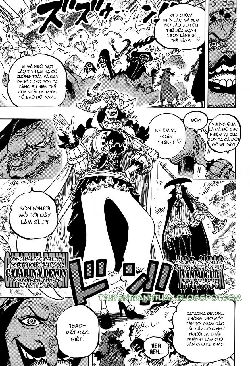 One Piece Chapter 1107 - Trang 4
