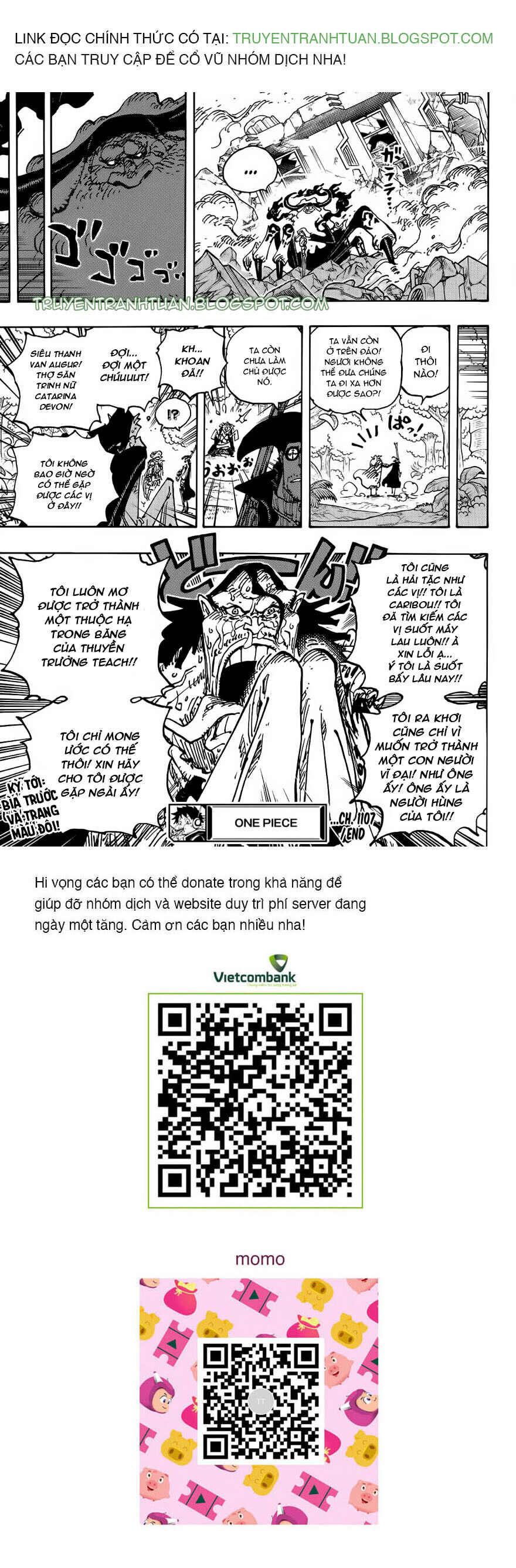 One Piece Chapter 1107 - Trang 4