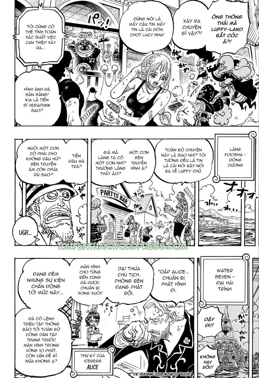 One Piece Chapter 1109 - Trang 4
