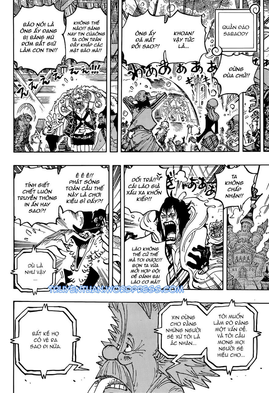 One Piece Chapter 1113 - Trang 4