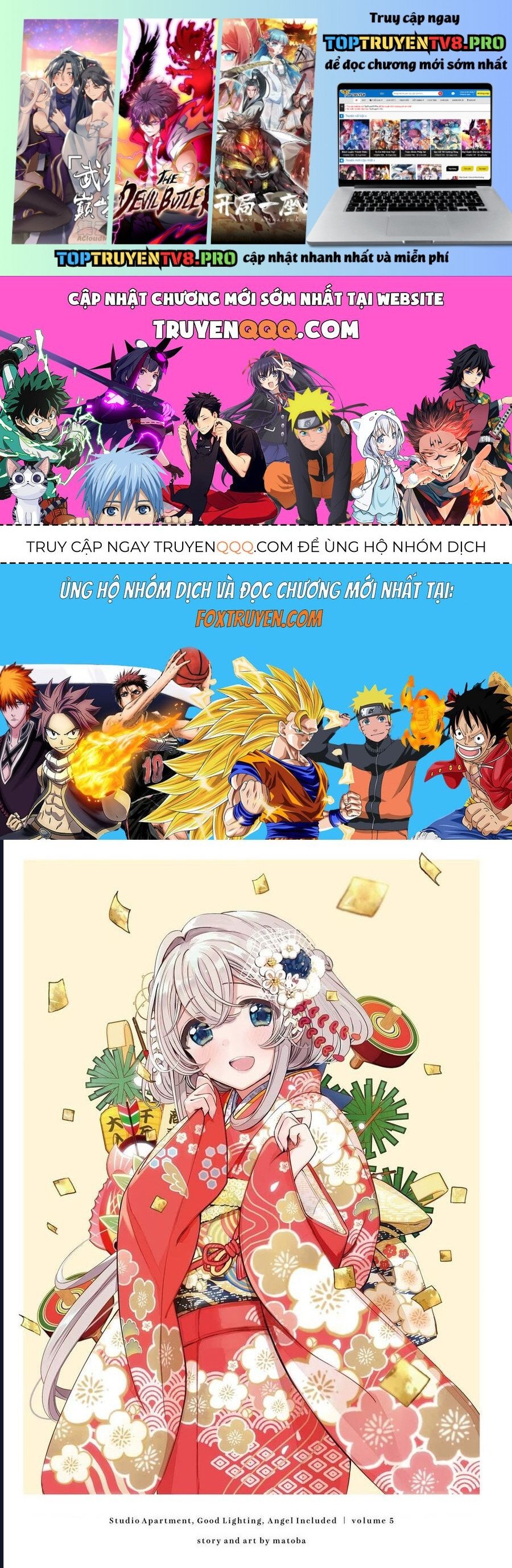One Room, Hiatari Futsuu, Tenshi Tsuki Chapter 23 - Trang 2
