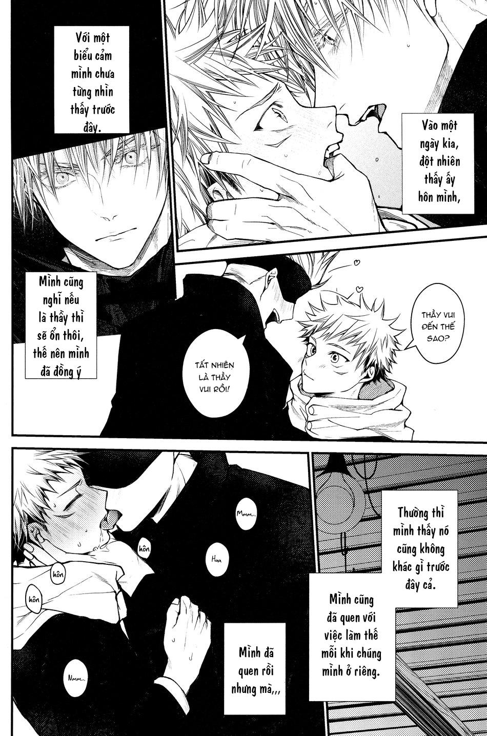 ONESHOT VÀ DOU THEO ĐỀ CỬ Chapter 16 GojoYuuji - Trang 3