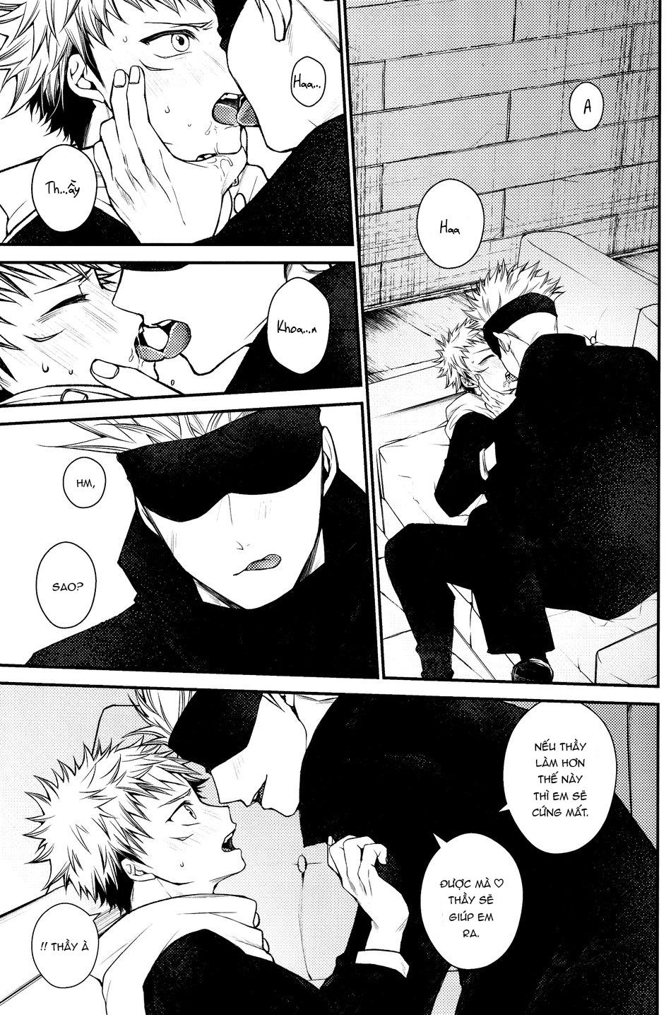 ONESHOT VÀ DOU THEO ĐỀ CỬ Chapter 16 GojoYuuji - Trang 3