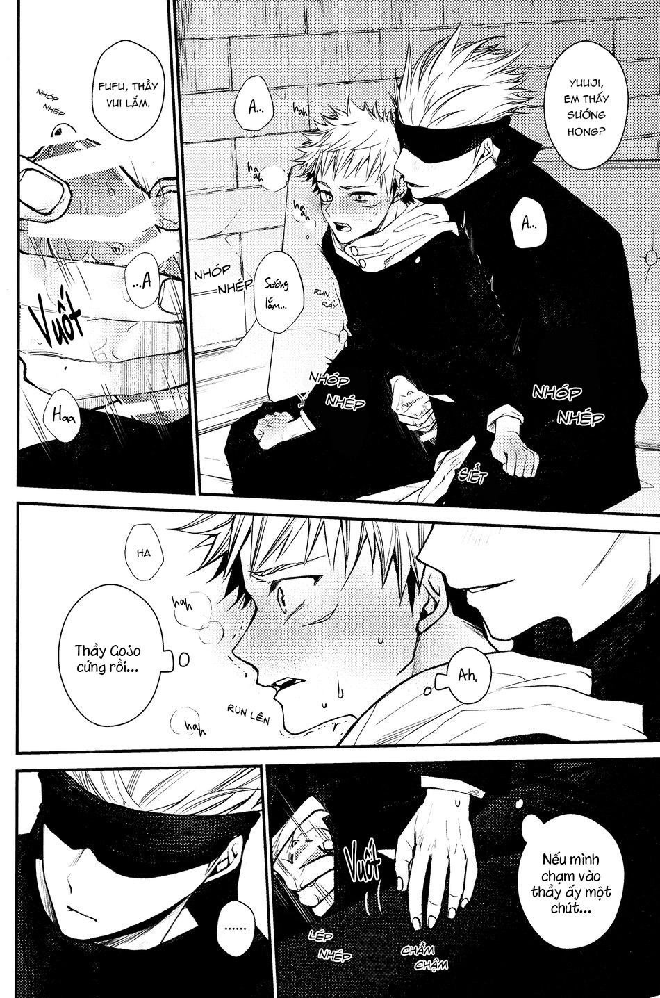 ONESHOT VÀ DOU THEO ĐỀ CỬ Chapter 16 GojoYuuji - Trang 3