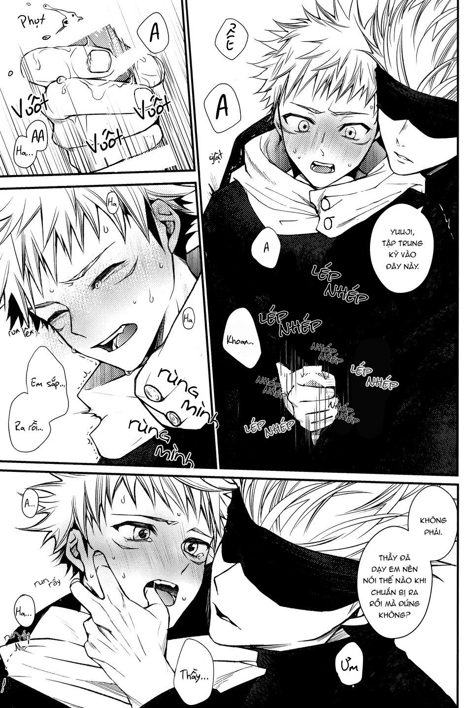 ONESHOT VÀ DOU THEO ĐỀ CỬ Chapter 16 GojoYuuji - Trang 3