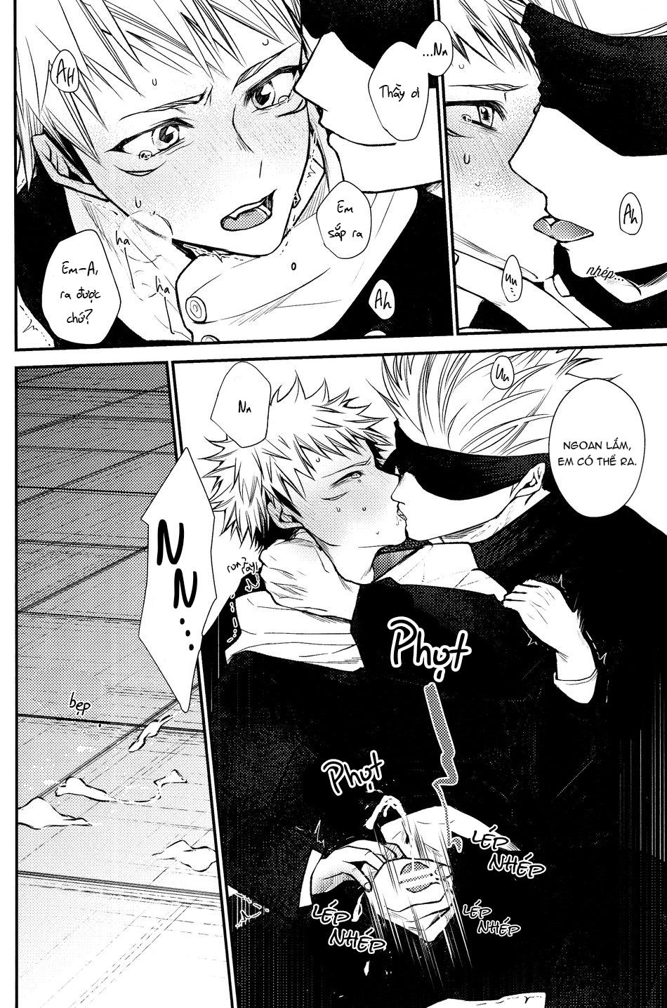 ONESHOT VÀ DOU THEO ĐỀ CỬ Chapter 16 GojoYuuji - Trang 3