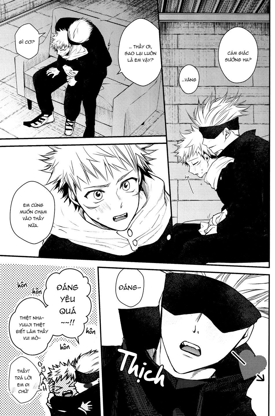 ONESHOT VÀ DOU THEO ĐỀ CỬ Chapter 16 GojoYuuji - Trang 3