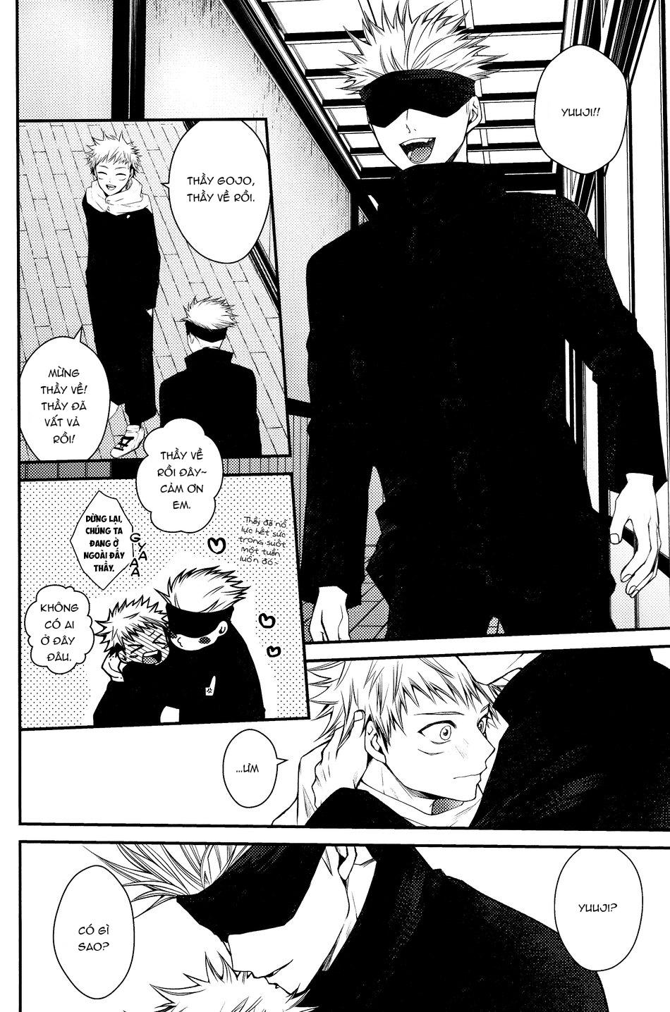 ONESHOT VÀ DOU THEO ĐỀ CỬ Chapter 16 GojoYuuji - Trang 3