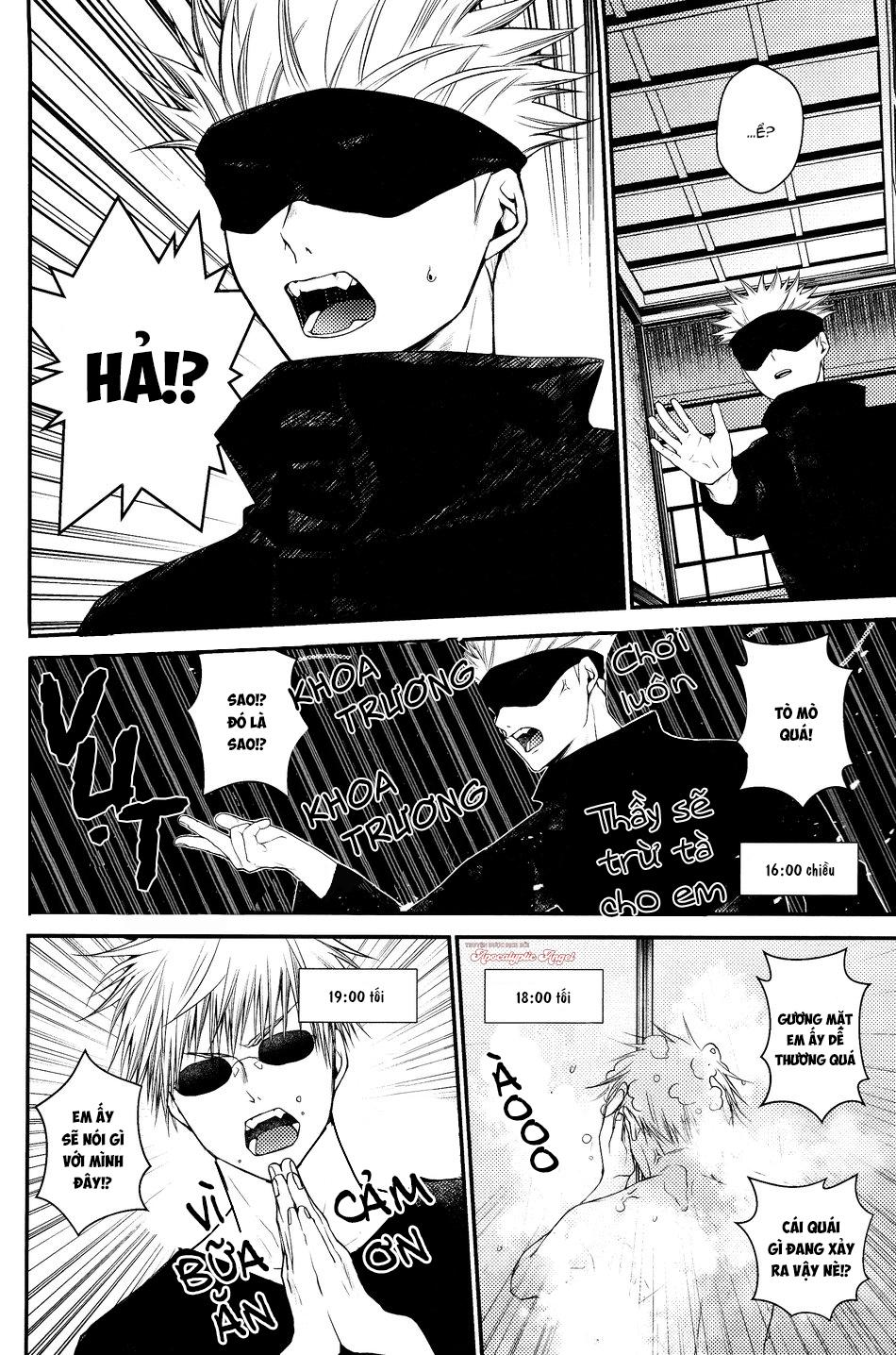 ONESHOT VÀ DOU THEO ĐỀ CỬ Chapter 16 GojoYuuji - Trang 3