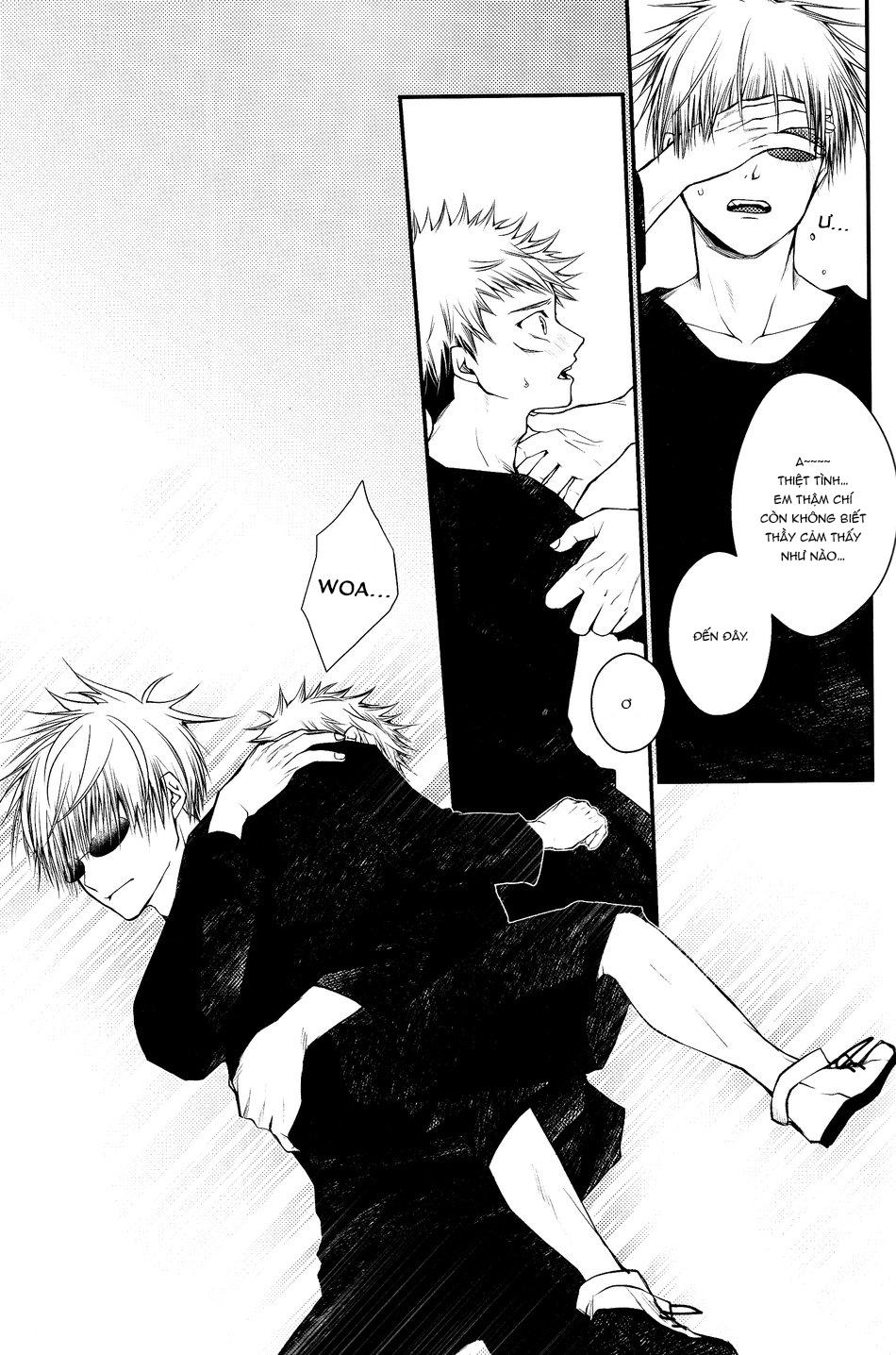 ONESHOT VÀ DOU THEO ĐỀ CỬ Chapter 16 GojoYuuji - Trang 3