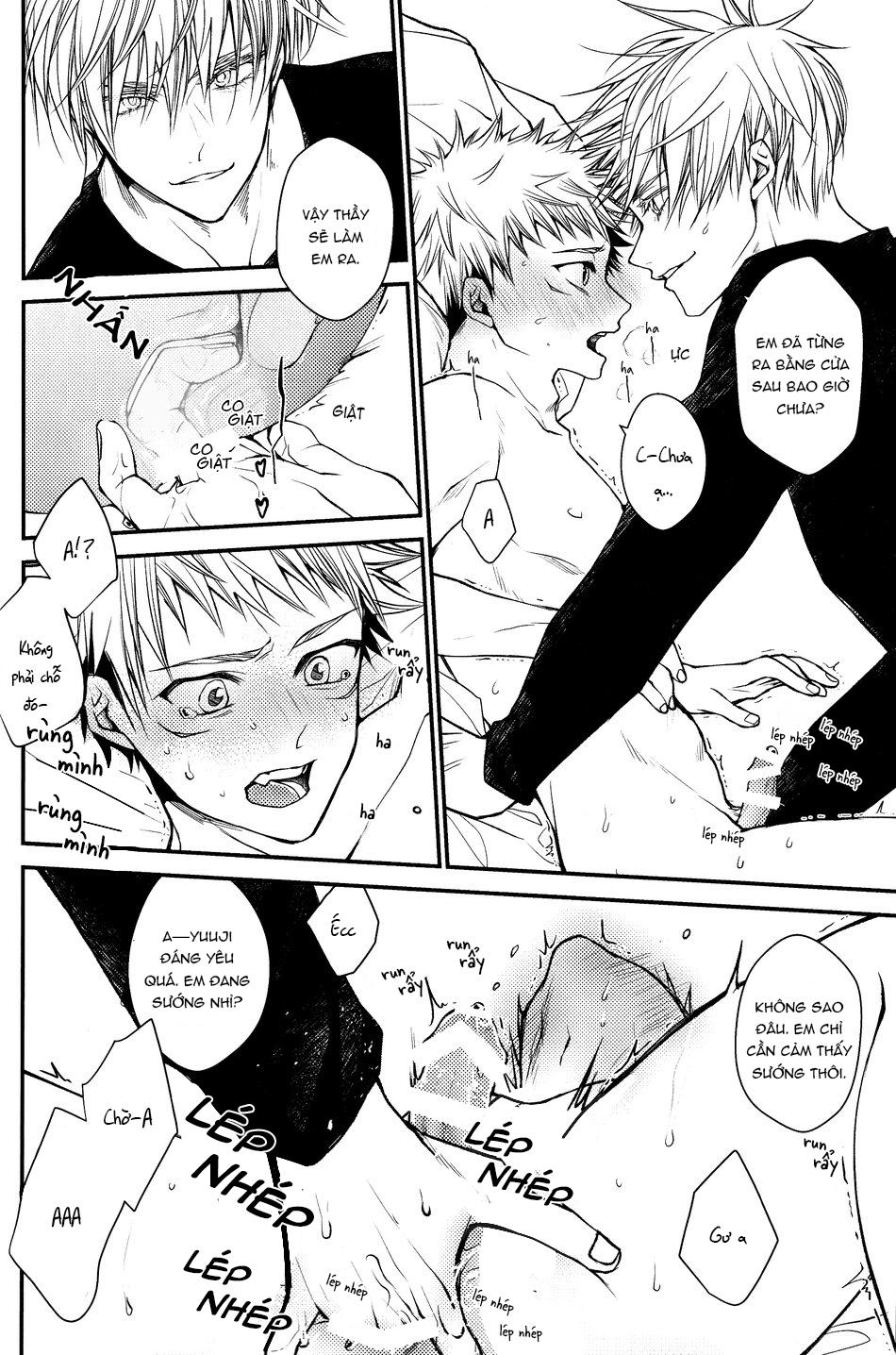 ONESHOT VÀ DOU THEO ĐỀ CỬ Chapter 16 GojoYuuji - Trang 3