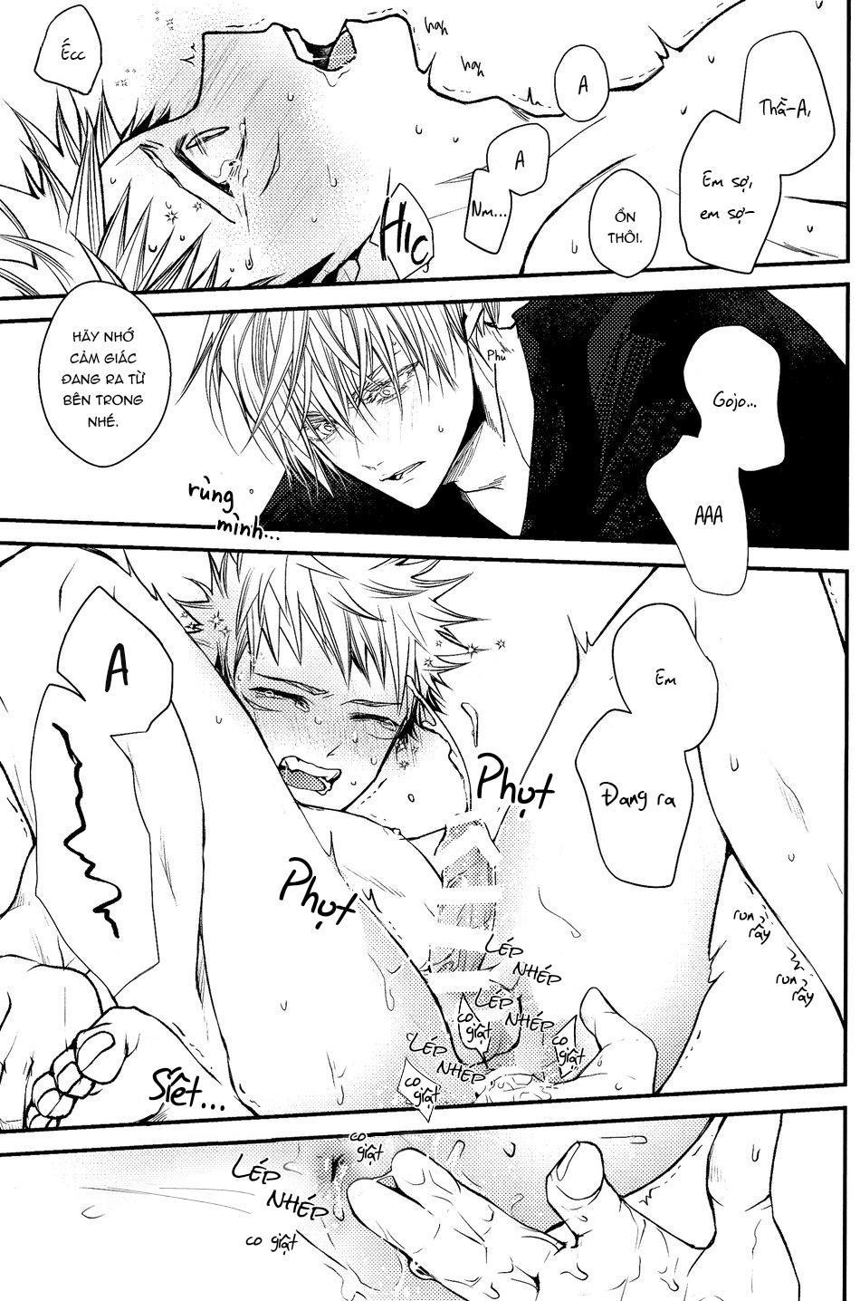 ONESHOT VÀ DOU THEO ĐỀ CỬ Chapter 16 GojoYuuji - Trang 3