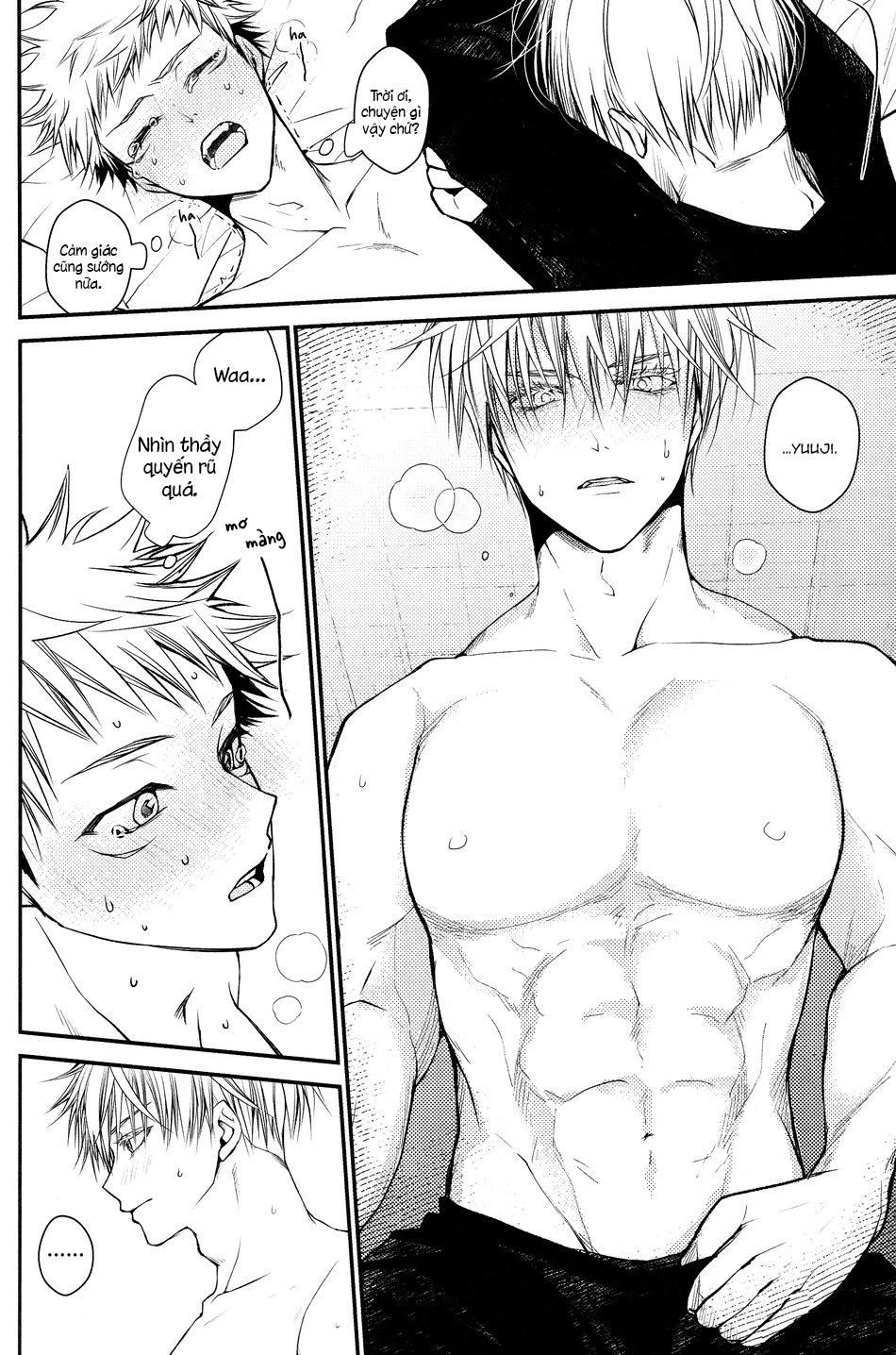 ONESHOT VÀ DOU THEO ĐỀ CỬ Chapter 16 GojoYuuji - Trang 3