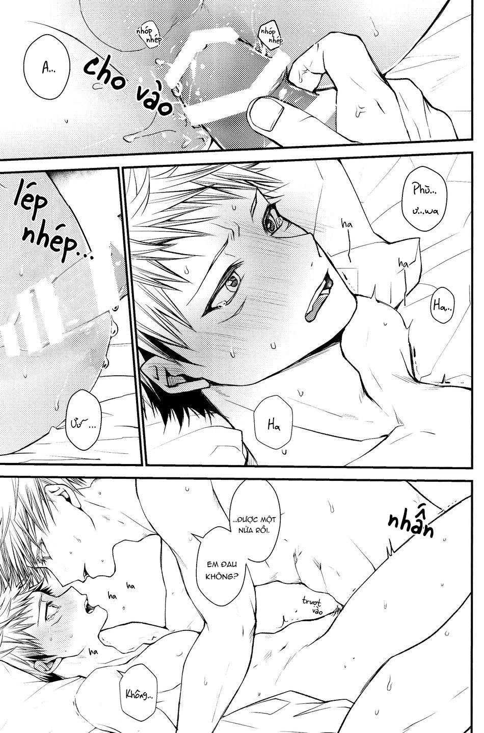 ONESHOT VÀ DOU THEO ĐỀ CỬ Chapter 16 GojoYuuji - Trang 3