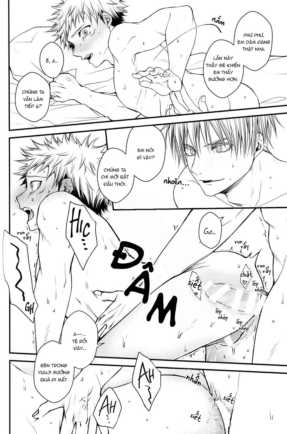 ONESHOT VÀ DOU THEO ĐỀ CỬ Chapter 16 GojoYuuji - Trang 3