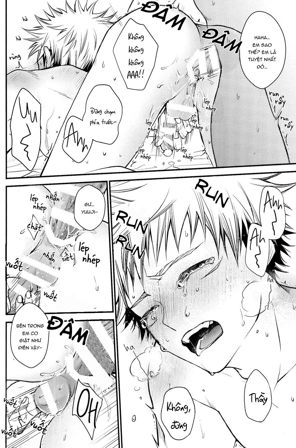 ONESHOT VÀ DOU THEO ĐỀ CỬ Chapter 16 GojoYuuji - Trang 3