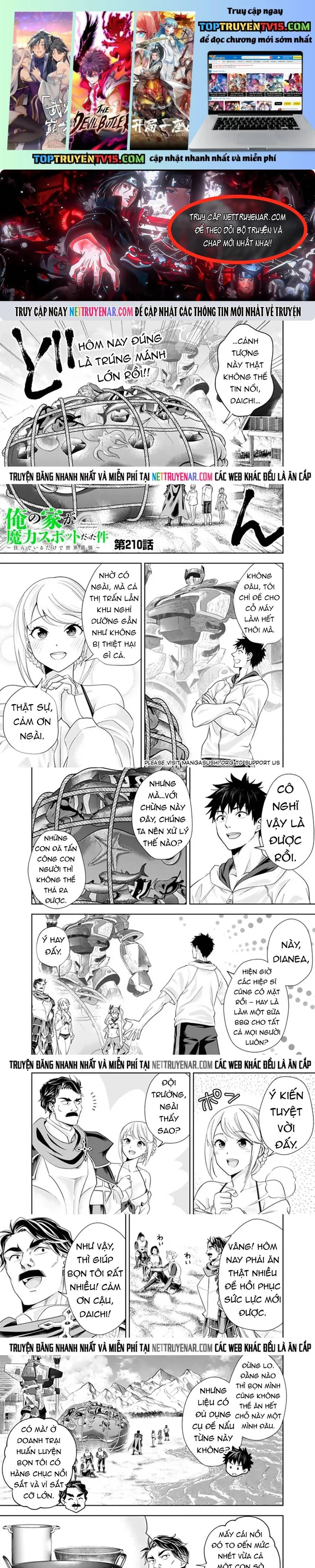 Ore No Ie Ga Maryoku Spot Datta Ken: Sundeiru Dake De Sekai Saikyou Chapter 210 - Trang 2