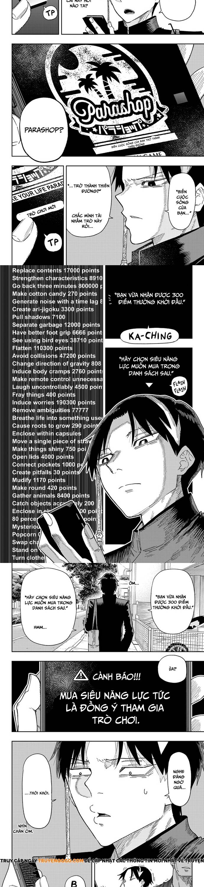 Parashoppers Chapter 1 - Trang 4