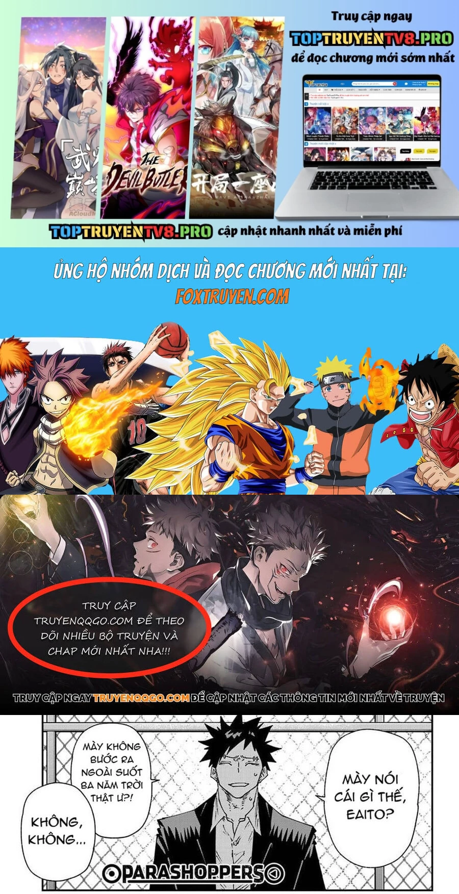 Parashoppers Chapter 25 - Next Chapter 26