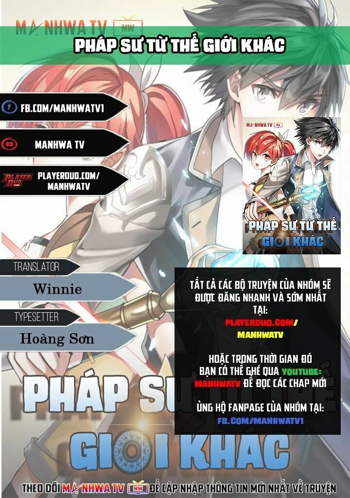 Pháp Sư Từ Thế Giới Khác Chapter 37 - Next Chapter 38