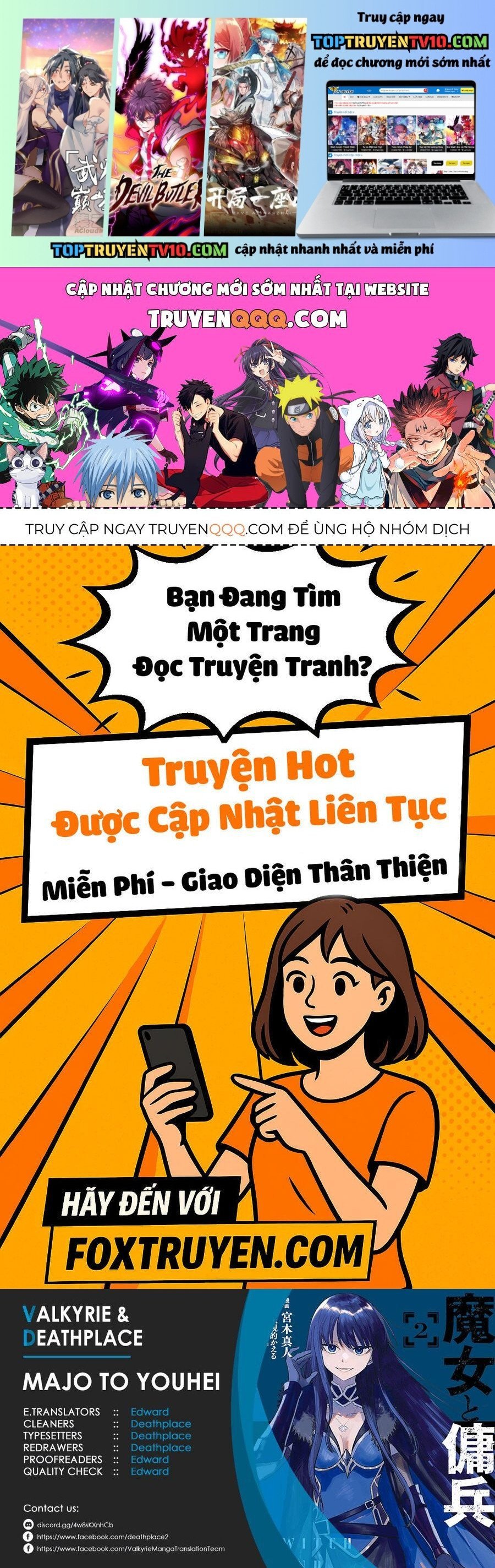 Phù thủy và Lính đánh thuê Chapter 34 - Trang 2