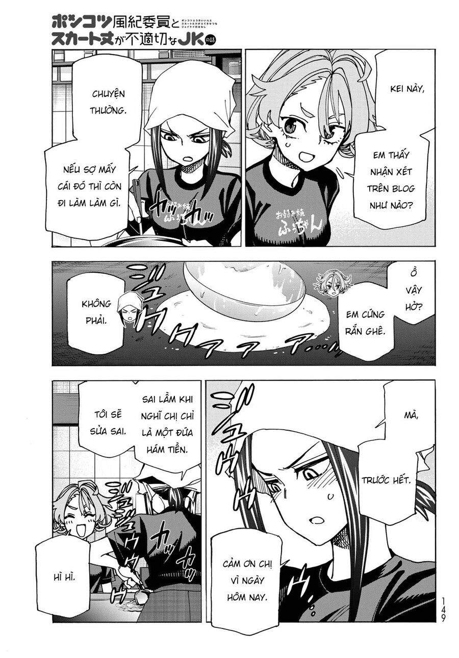Ponkotsu Fuukiin To Skirt Take Ga Futekisetsu Na Jk No Hanashi Chapter 72 - Trang 2
