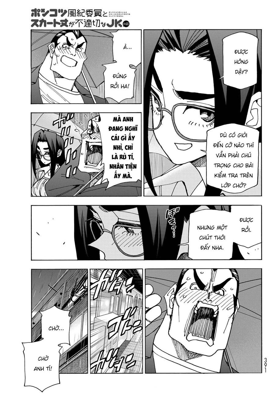 Ponkotsu Fuukiin To Skirt Take Ga Futekisetsu Na Jk No Hanashi Chapter 73 - Trang 2
