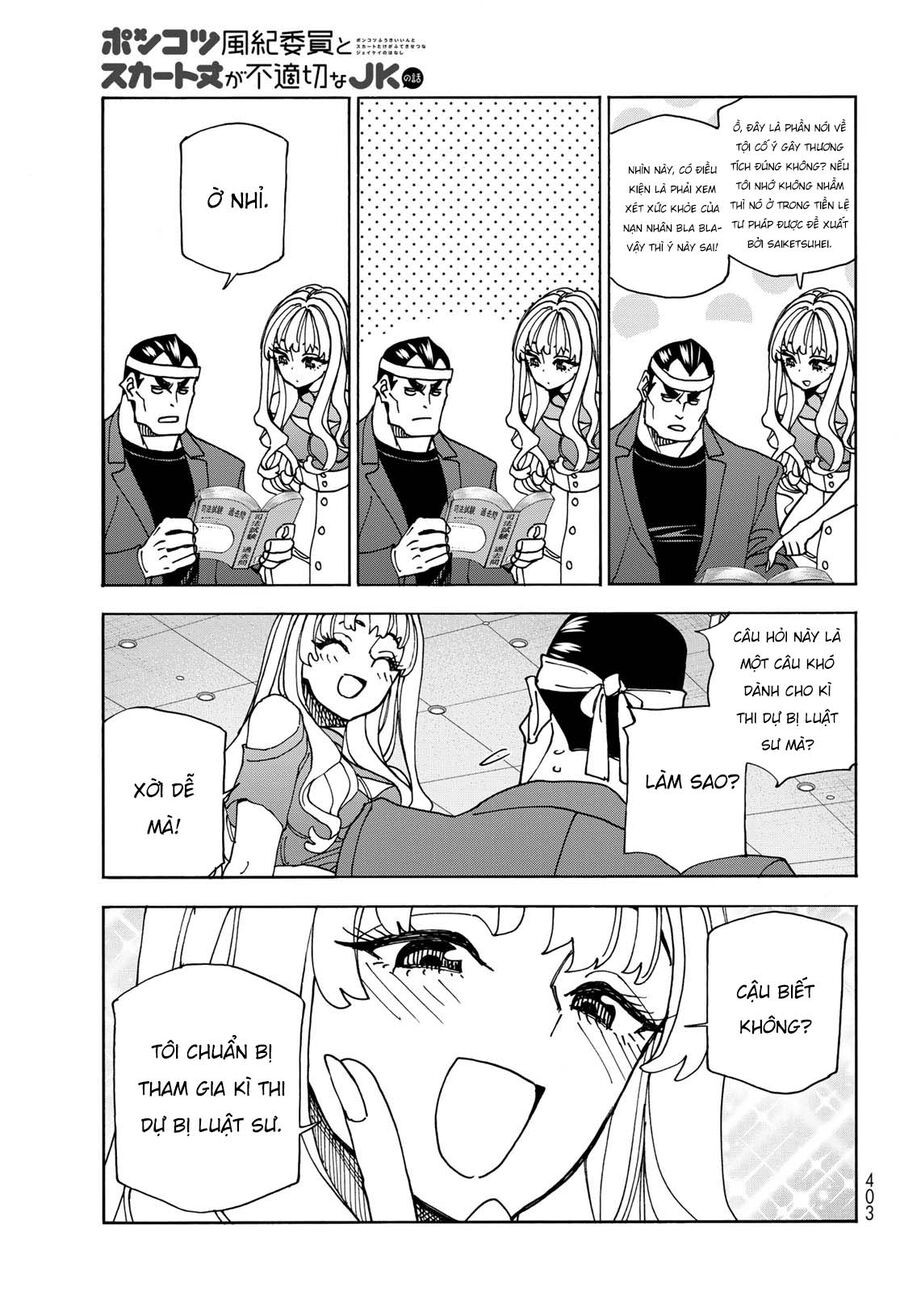 Ponkotsu Fuukiin To Skirt Take Ga Futekisetsu Na Jk No Hanashi Chapter 73 - Trang 2