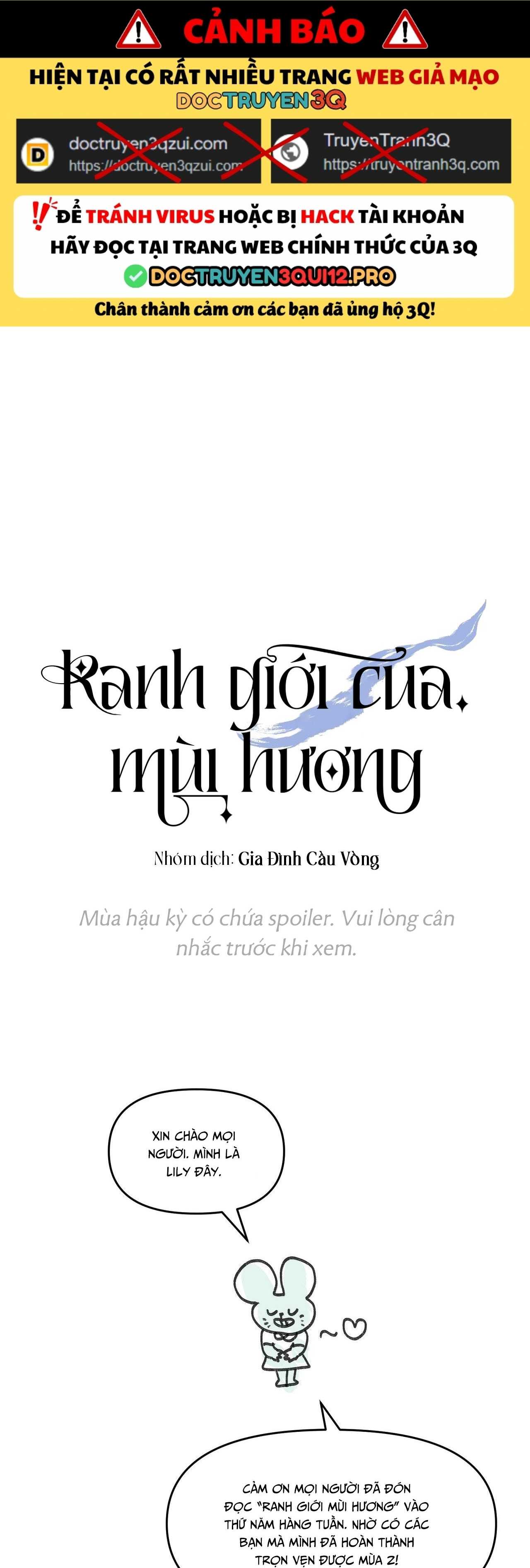 RANH GIỚI CỦA MÙI HƯƠNG Chapter 60.1 HẬU KÌ SS1 - Trang 2