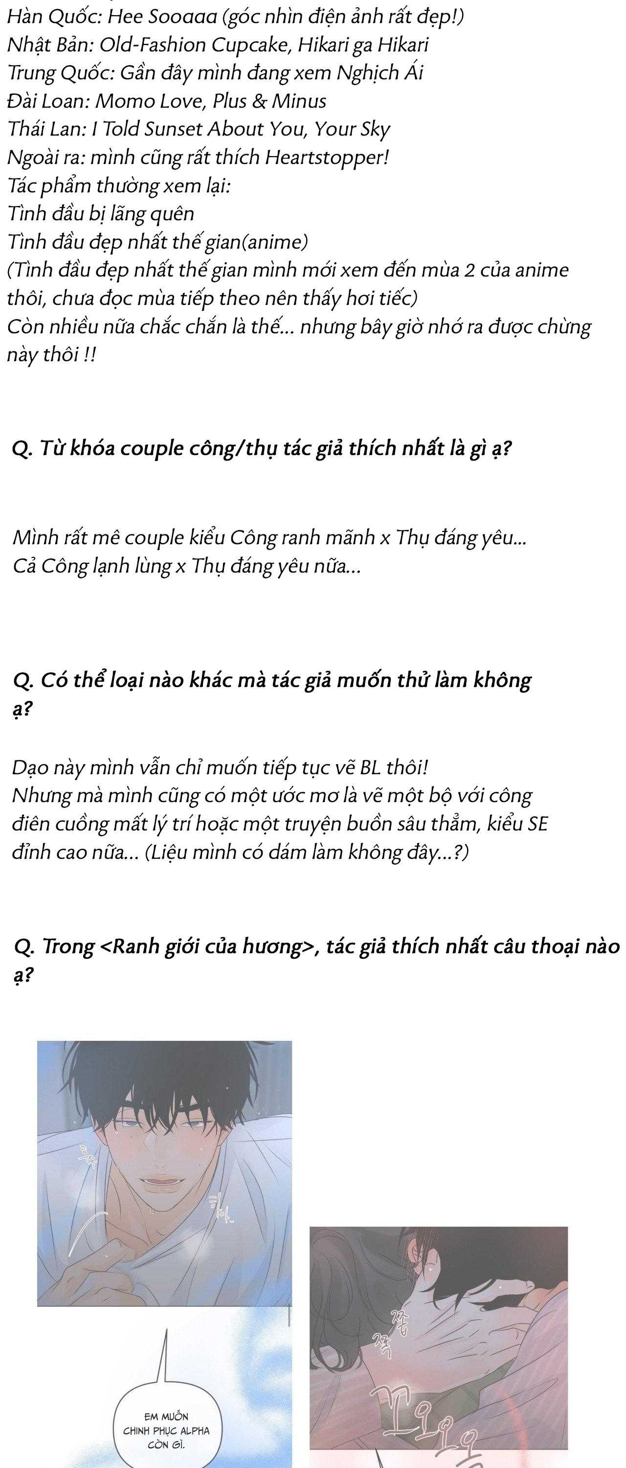 RANH GIỚI CỦA MÙI HƯƠNG Chapter 60.1 HẬU KÌ SS1 - Trang 2