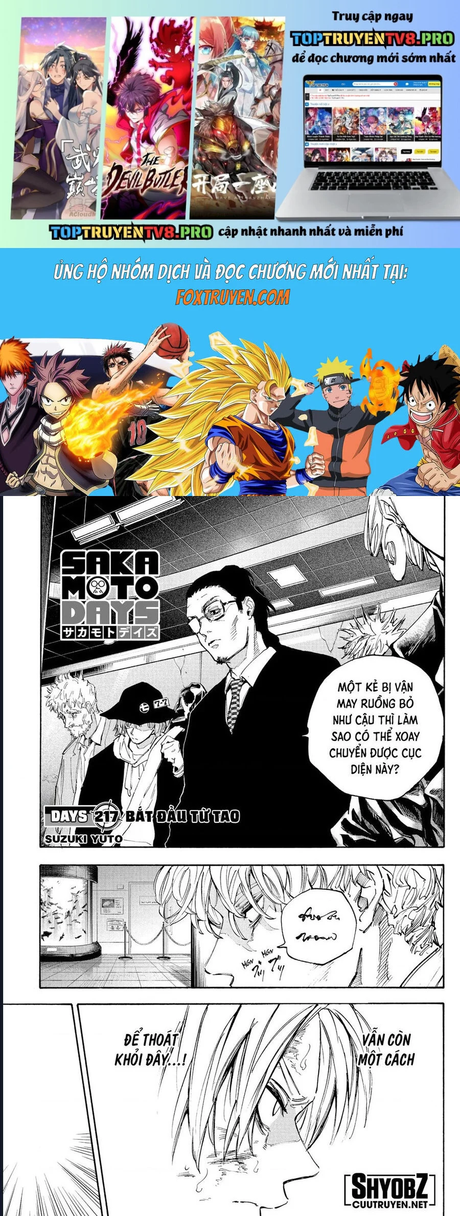 Sát Thủ Về Vườn Chapter 217 - Next 