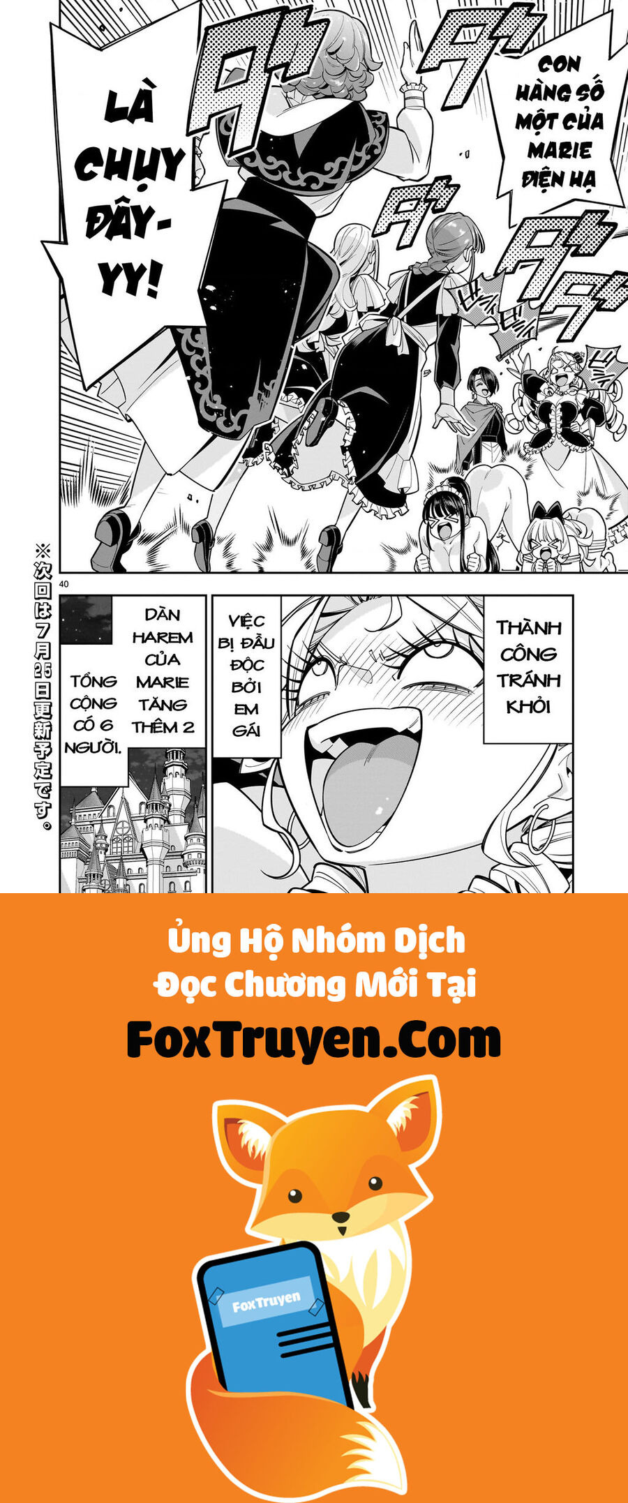 Sau Khi Trở Về Từ Cõi Chết, Công Chúa Quyết Định Lập Harem Yuri Để Sinh Tồn Chap 9 41