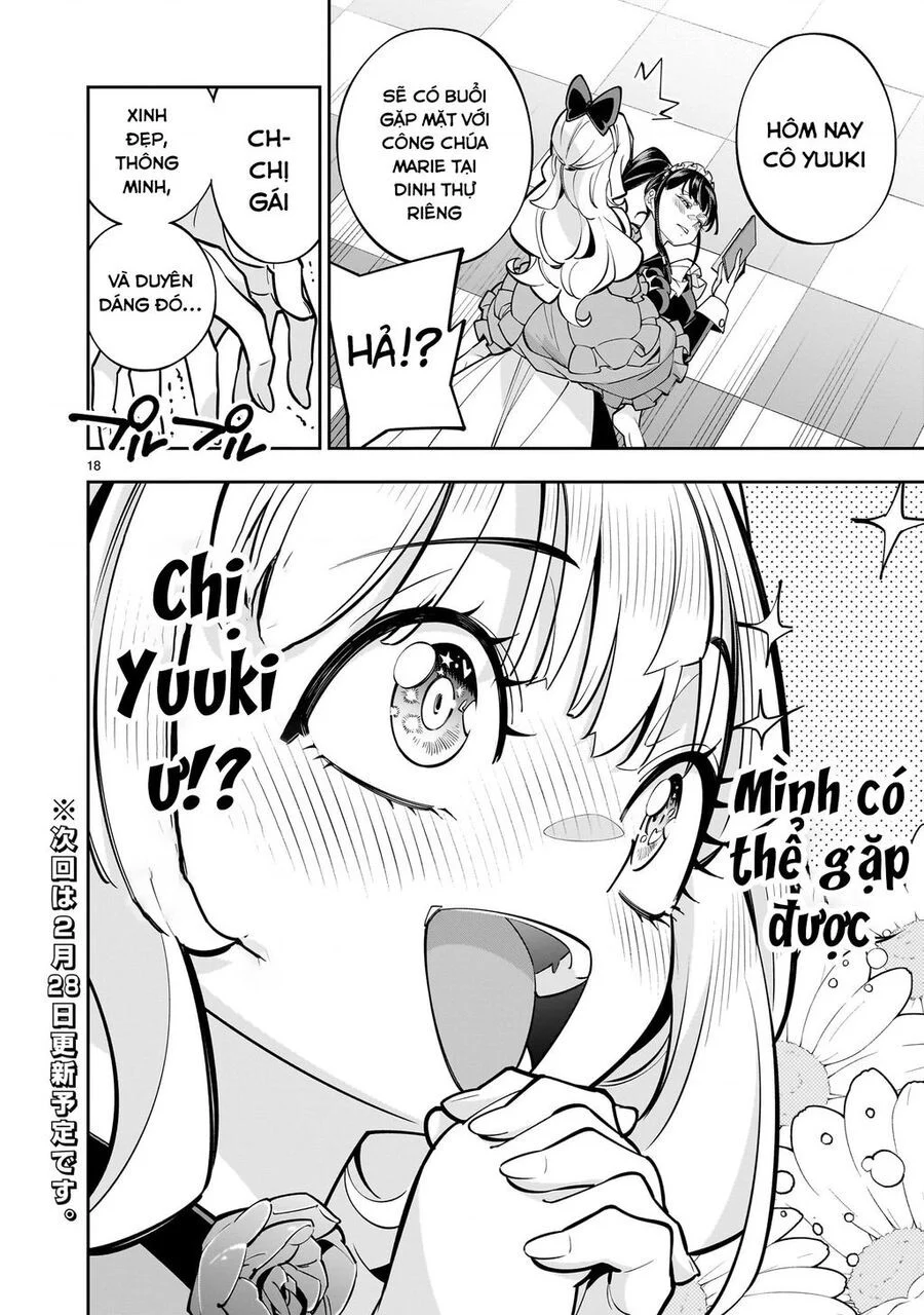 Sau khi trở về từ cõi chết, công chúa quyết định lập harem yuri để sinh tồn Chapter 6 - Trang 3