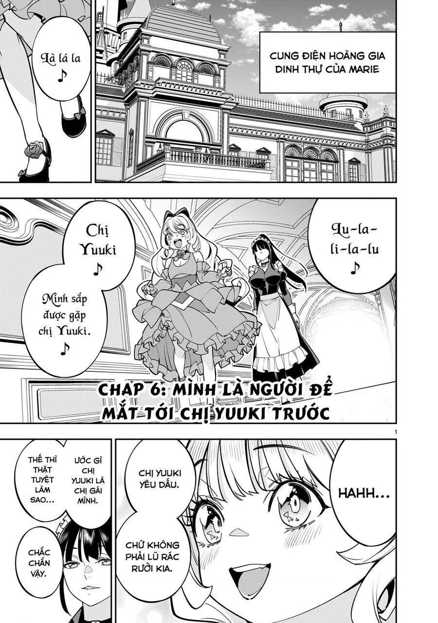 Sau khi trở về từ cõi chết, công chúa quyết định lập harem yuri để sinh tồn Chapter 6 - Trang 3