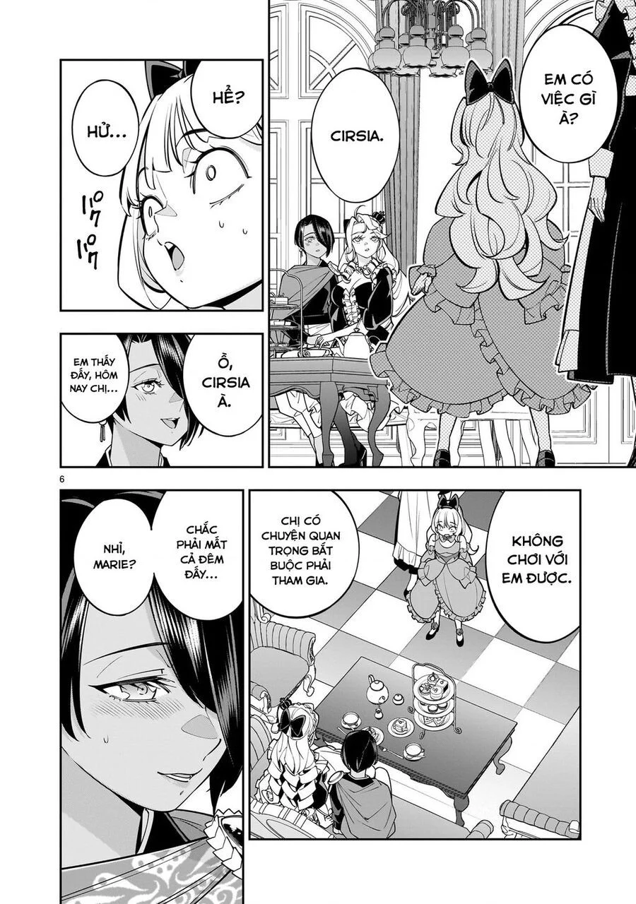 Sau khi trở về từ cõi chết, công chúa quyết định lập harem yuri để sinh tồn Chapter 6 - Trang 3
