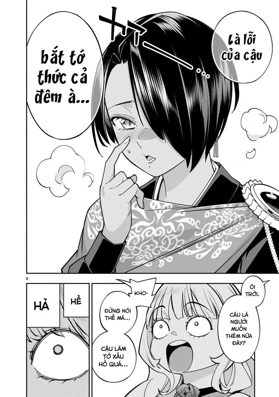 Sau khi trở về từ cõi chết, công chúa quyết định lập harem yuri để sinh tồn Chapter 6 - Trang 3
