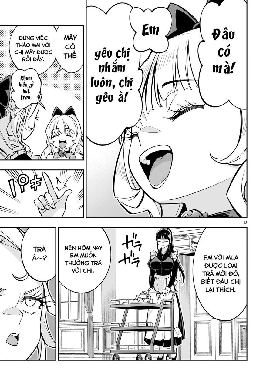 Sau khi trở về từ cõi chết, công chúa quyết định lập harem yuri để sinh tồn Chapter 6 - Trang 3