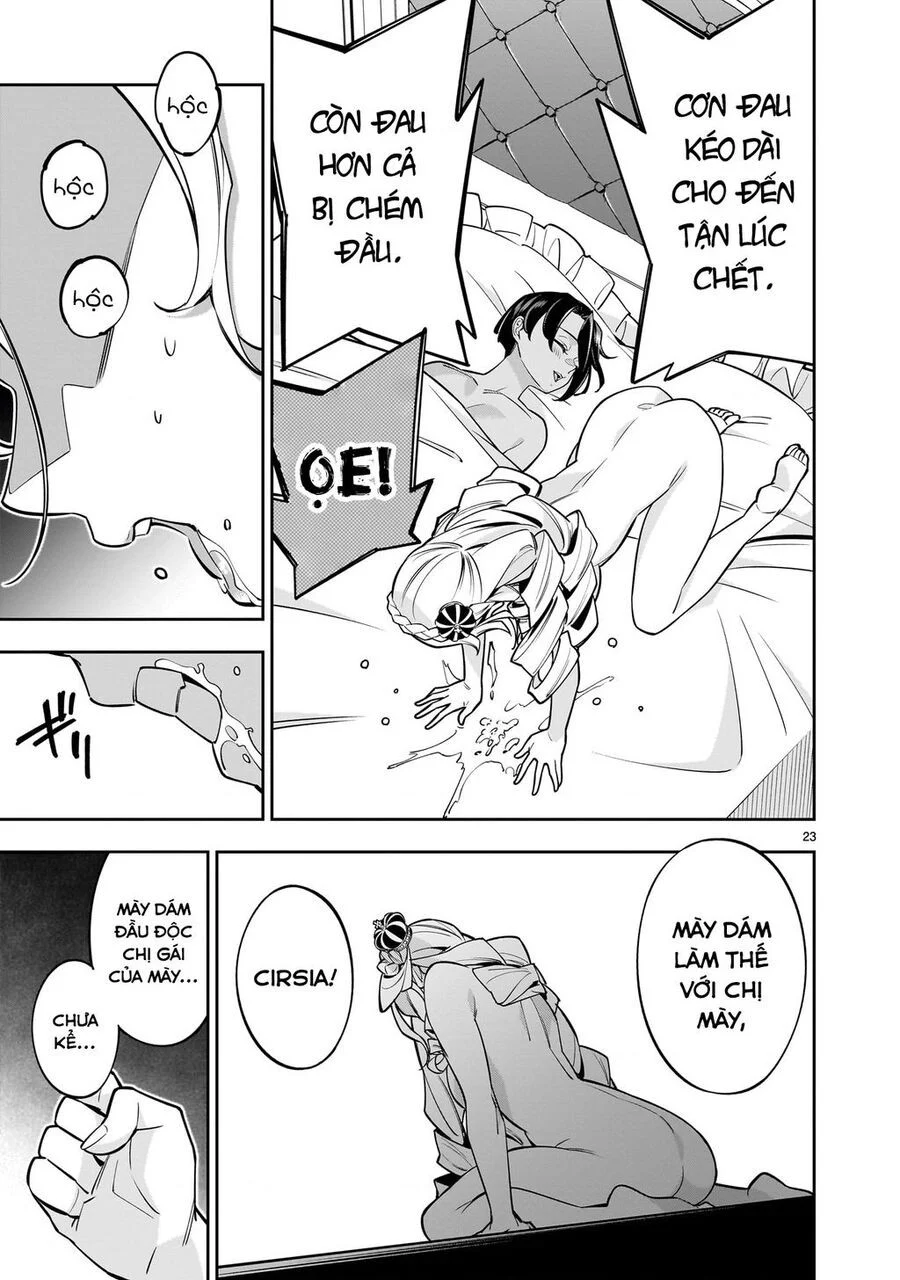 Sau khi trở về từ cõi chết, công chúa quyết định lập harem yuri để sinh tồn Chapter 6 - Trang 3