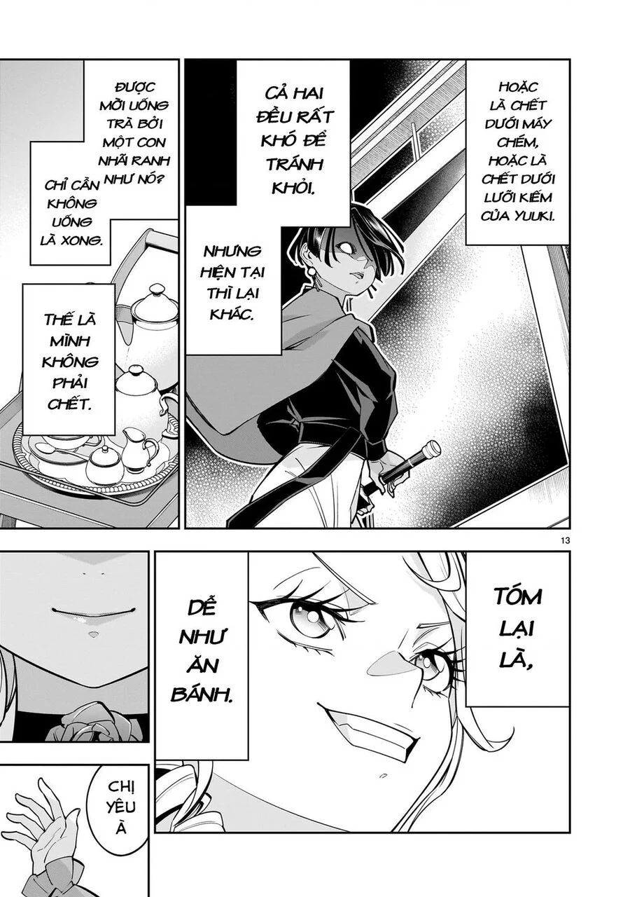 Sau khi trở về từ cõi chết, công chúa quyết định lập harem yuri để sinh tồn Chapter 7 - Trang 2