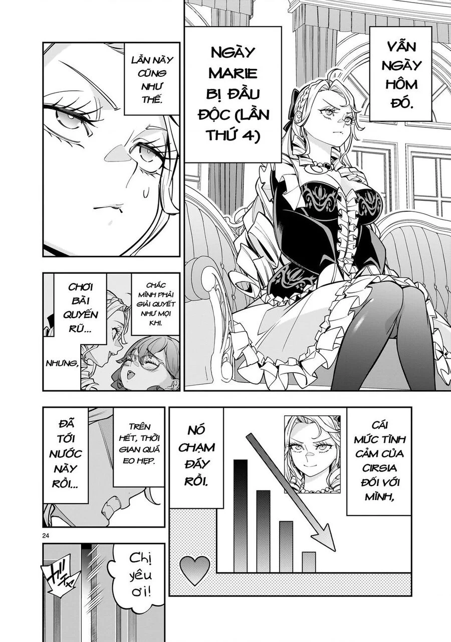 Sau khi trở về từ cõi chết, công chúa quyết định lập harem yuri để sinh tồn Chapter 7 - Trang 2