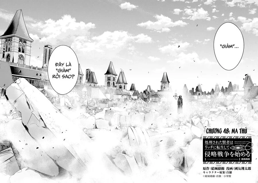 Shokei Sareta Kenja Wa Lich Ni Tensei Shite Shinryaku Sensou Wo Hajimaru Chapter 48 - Next 