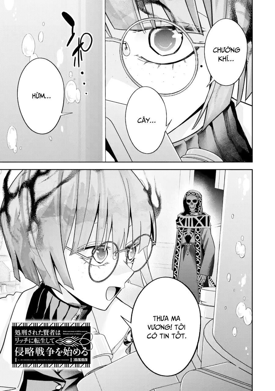 Shokei Sareta Kenja Wa Lich Ni Tensei Shite Shinryaku Sensou Wo Hajimaru Chapter 50 - Trang 3