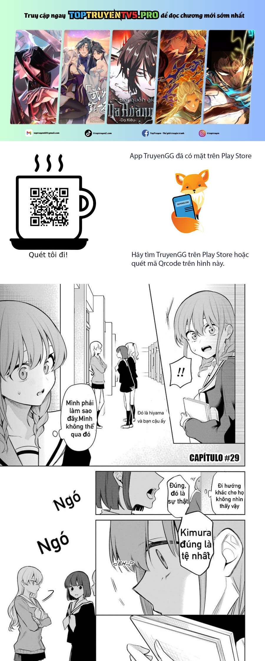 Shoujo Manga Protagonist X Rival San Chapter 29 - Trang 2