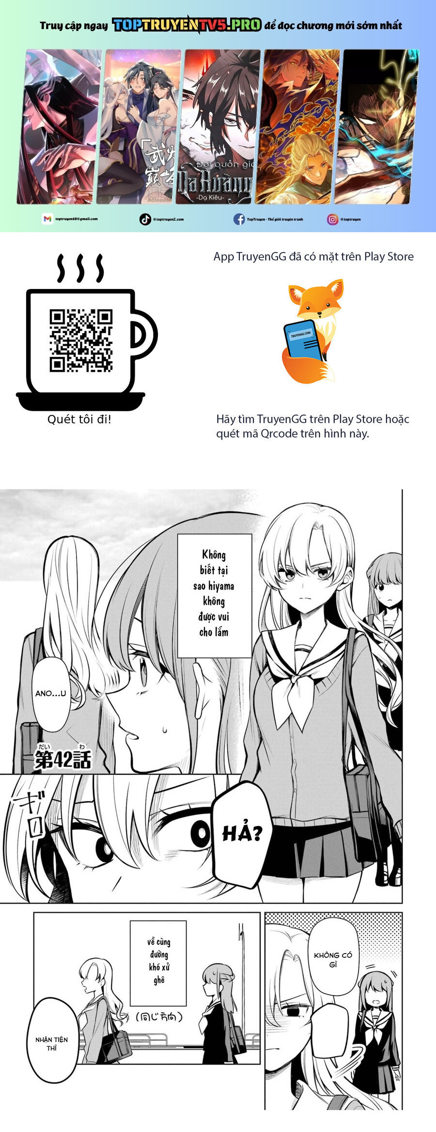 Shoujo Manga Protagonist X Rival San Chapter 42 - Trang 2