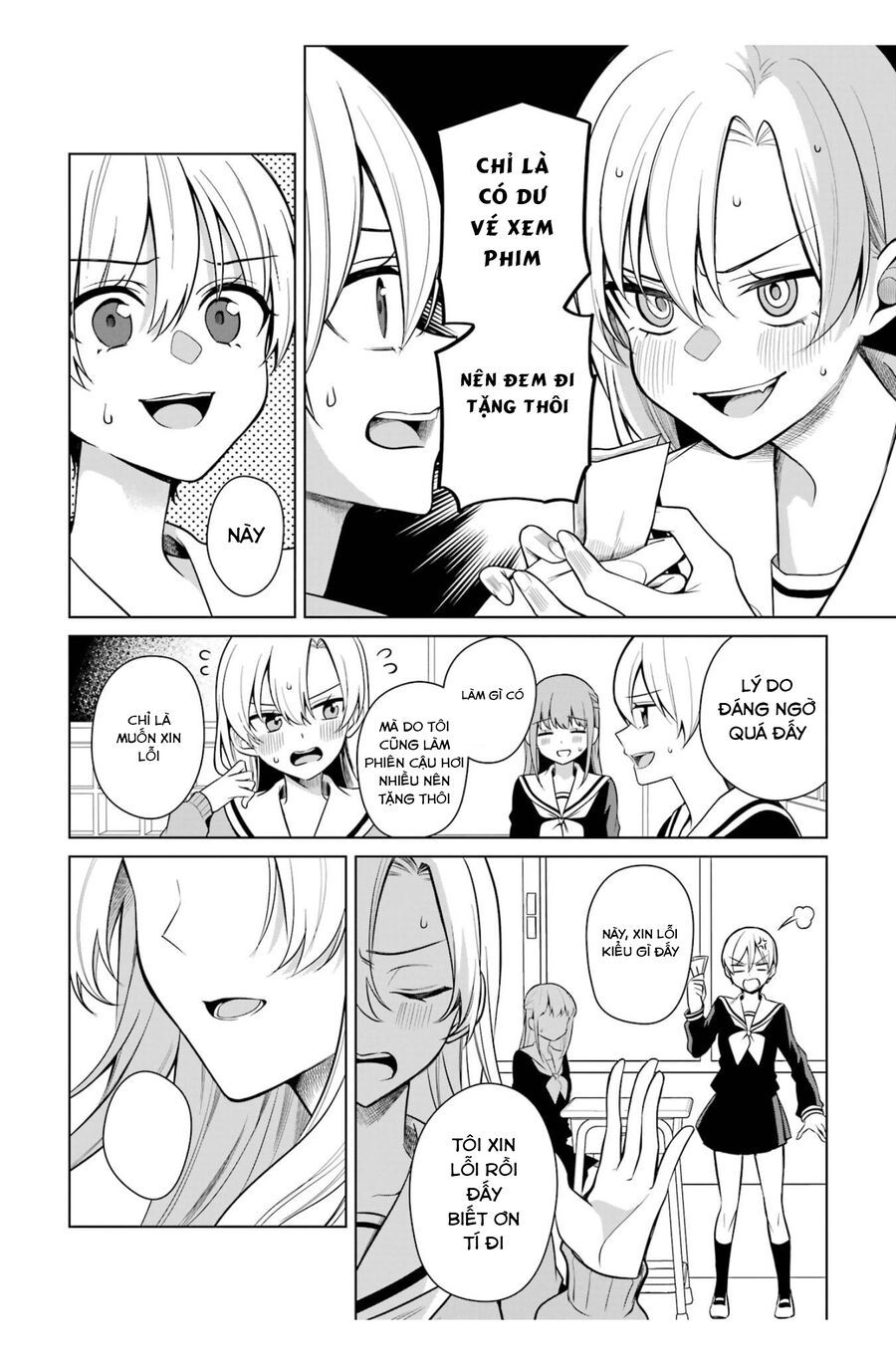 Shoujo Manga Protagonist X Rival San Chapter 45 - Trang 2