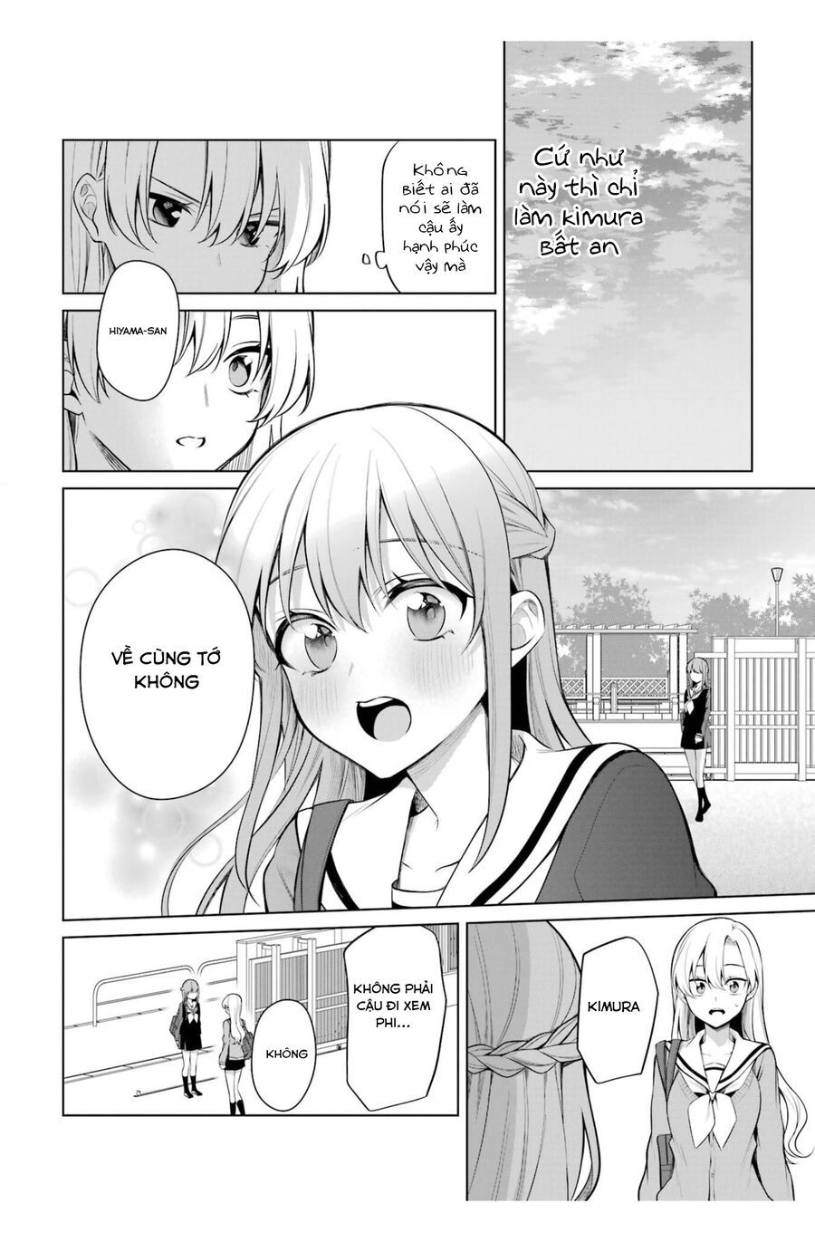 Shoujo Manga Protagonist X Rival San Chapter 45 - Trang 2