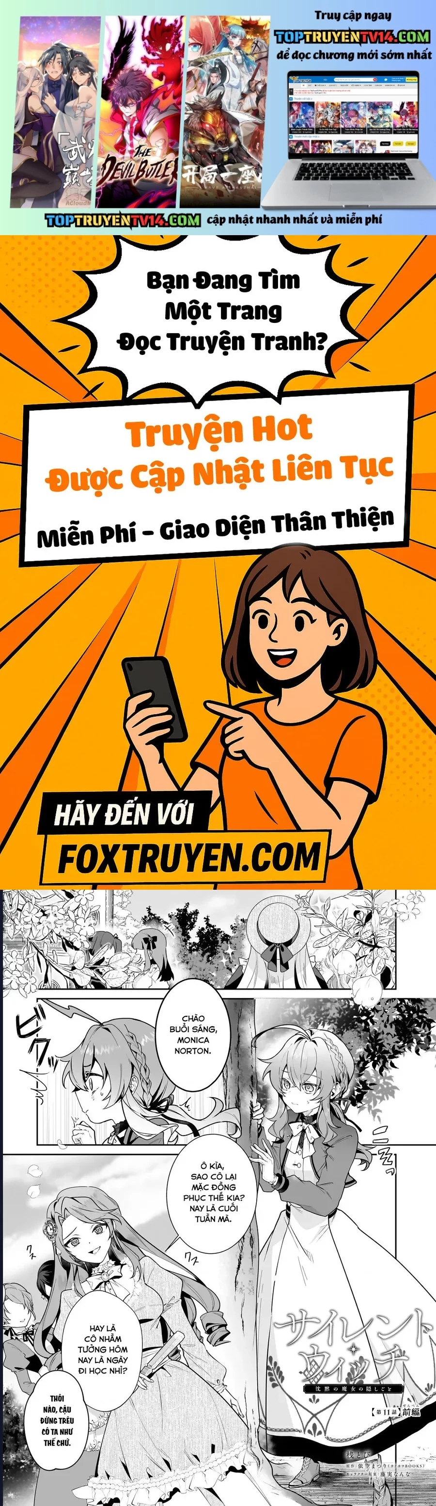 silent witch: chinmoku no majo no kakushigoto Chap 11 1