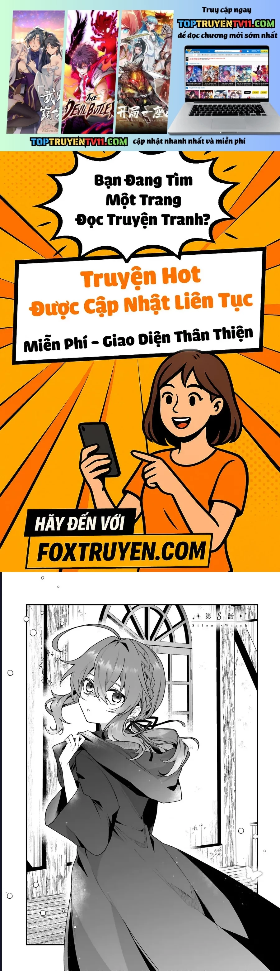 Silent Witch: Chinmoku No Majo No Kakushigoto Chapter 8 - Next Chapter 9