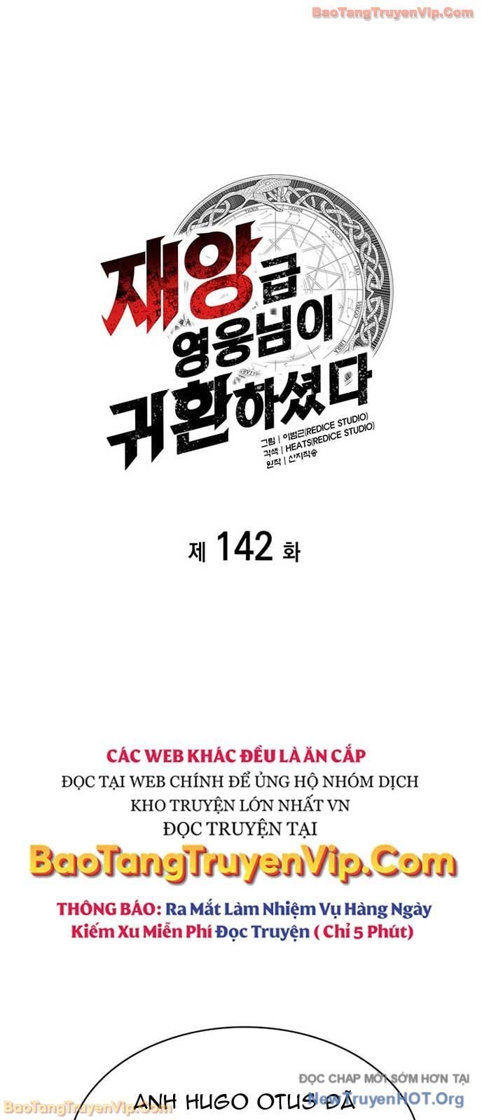 Sự Trở Lại Của Anh Hùng Cấp Thảm Họa Chapter 142 - Trang 3